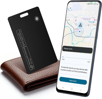 Kindeep Wallet Tracker Card: For Android & iOS